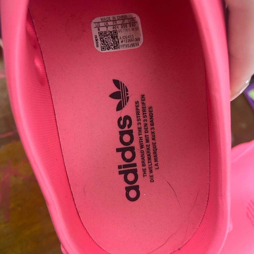 Adidas Bold Pink Footwear